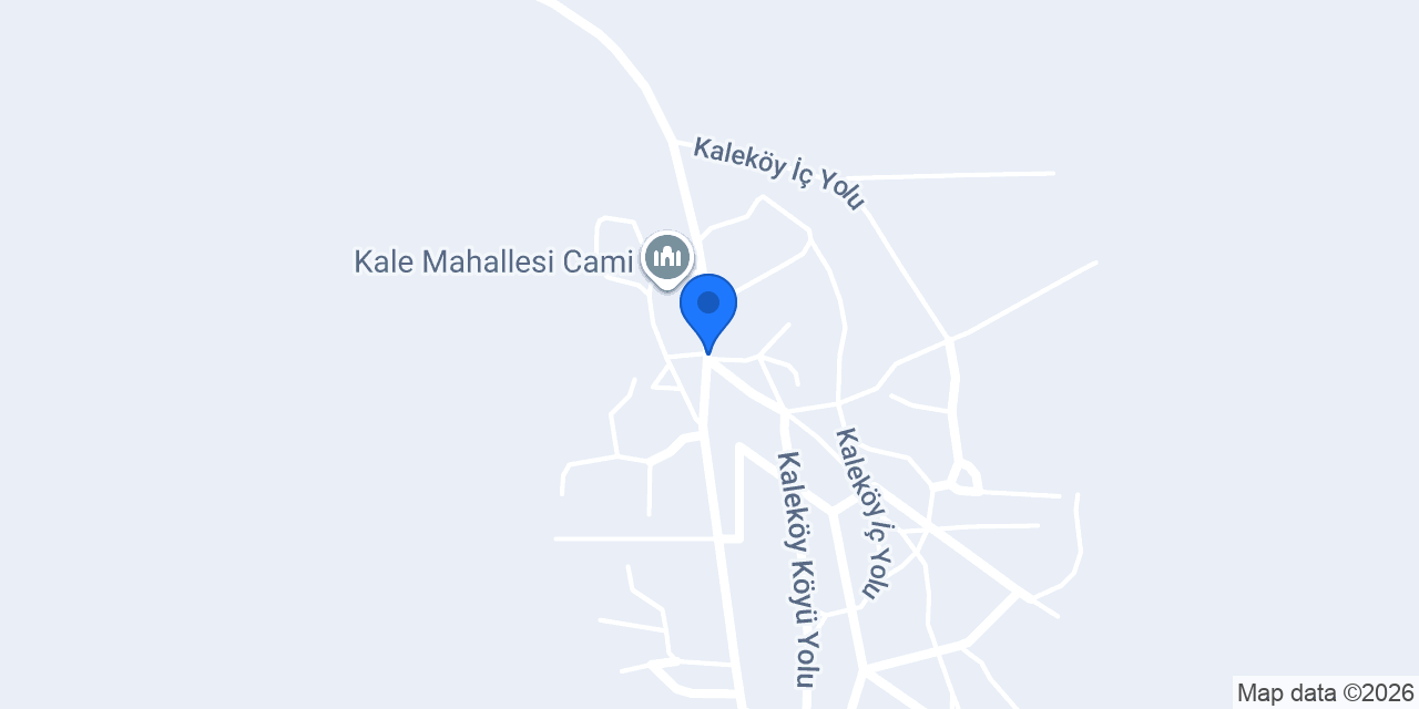 Kaleköy Köyü Muhtarlığı konumu