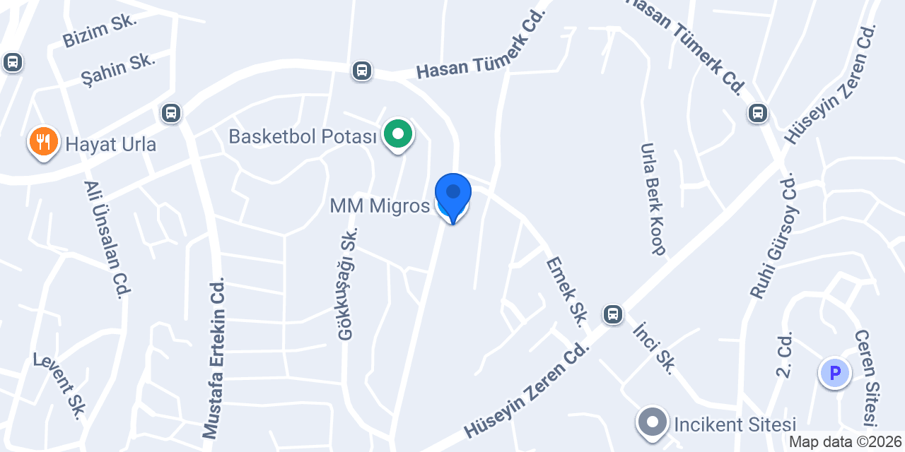MM Migros konumu