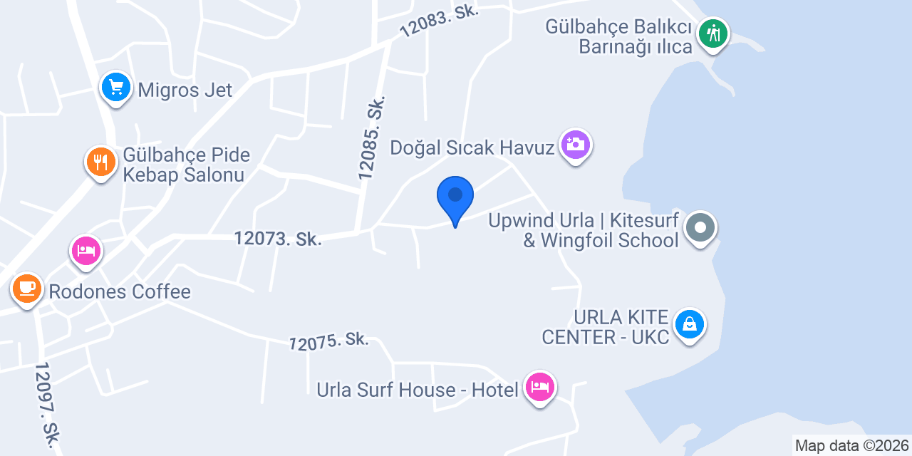 Kite Surf İzmir konumu
