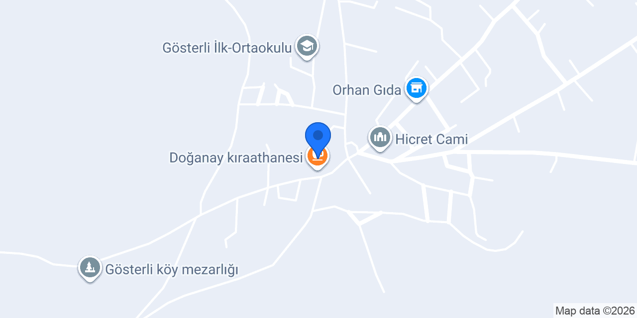 Doğanay kıraathanesi konumu