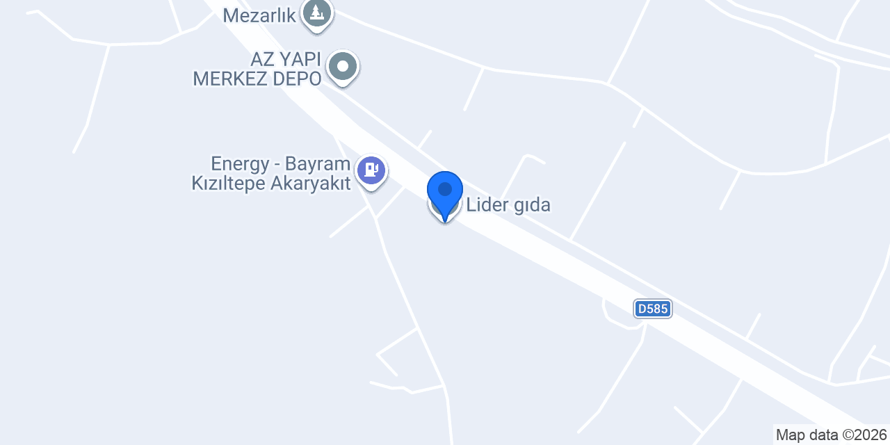 Lider gıda konumu