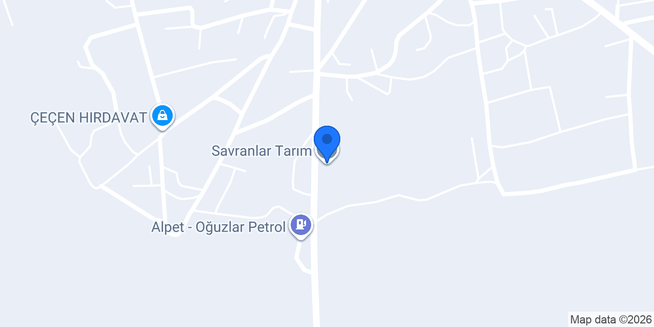 Savranlar Tarım konumu