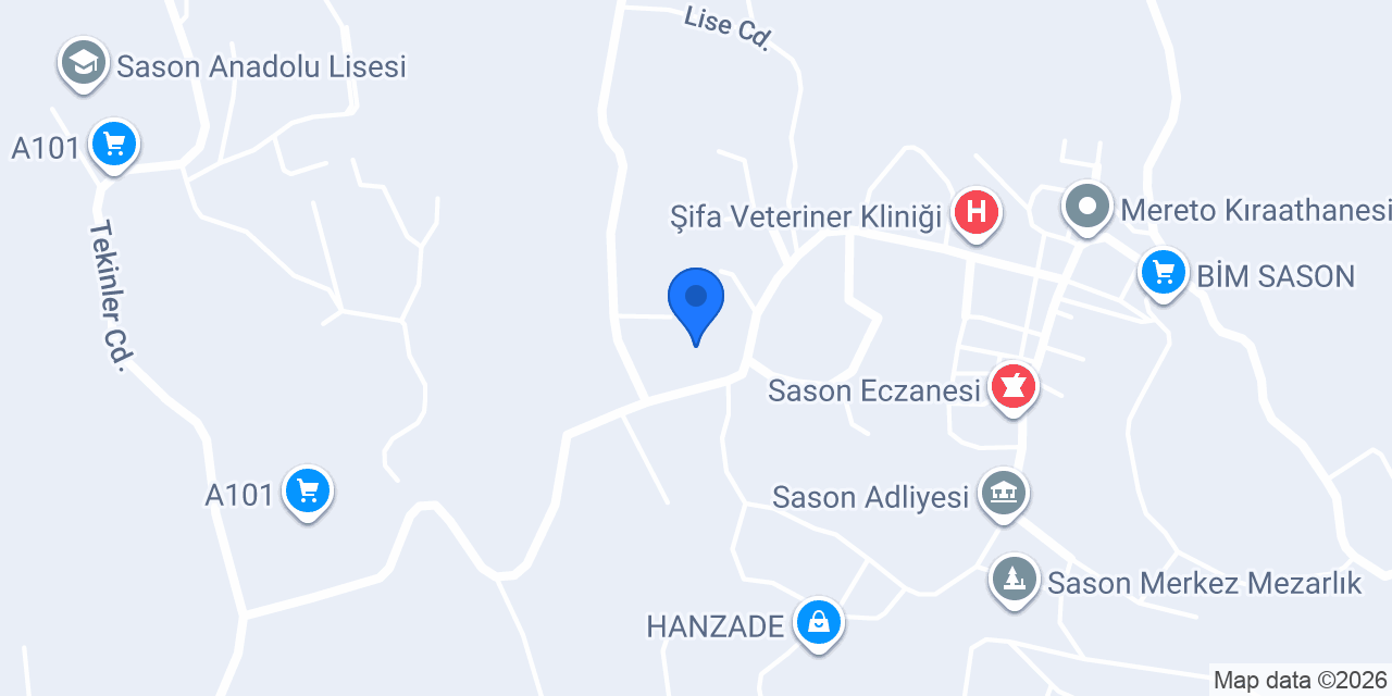 Mavim Rent A Car konumu