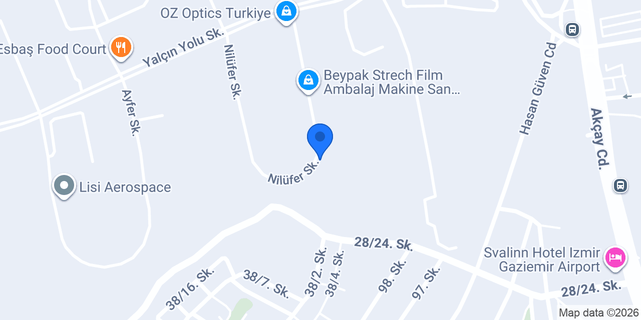 Arif Tekstil konumu