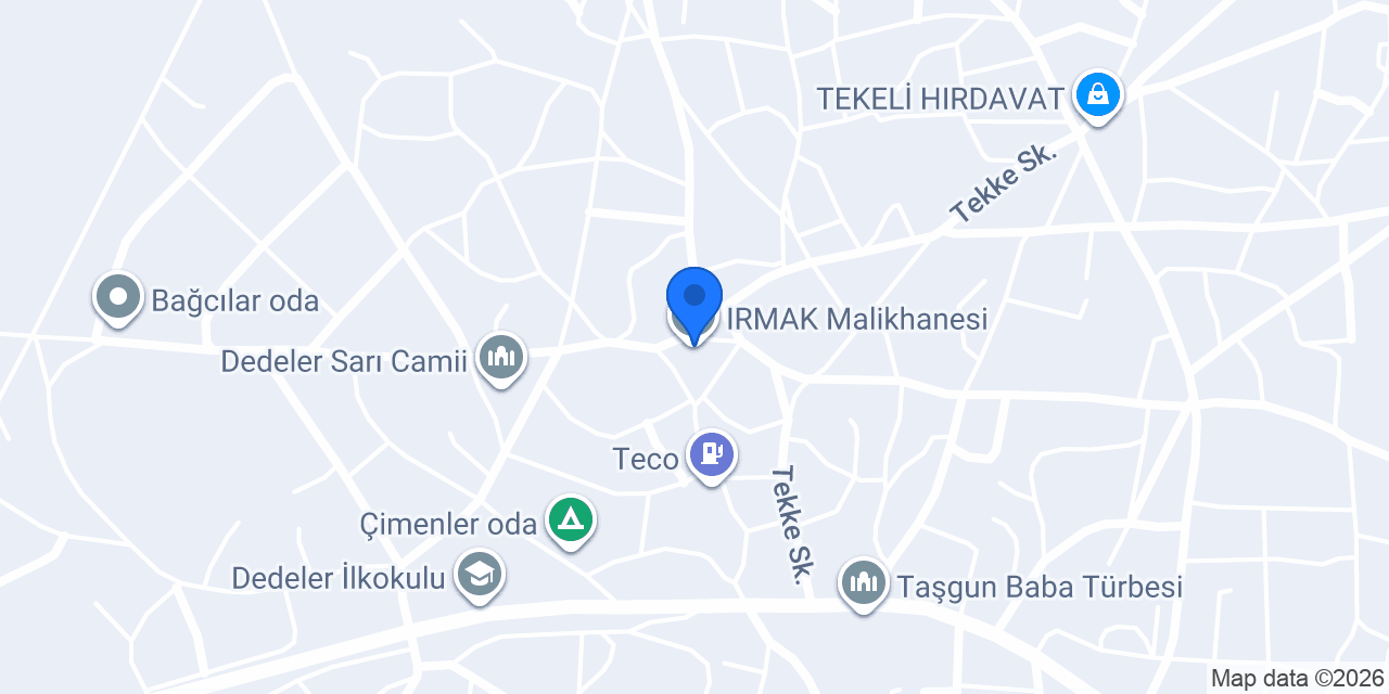 IRMAK Malikhanesi konumu