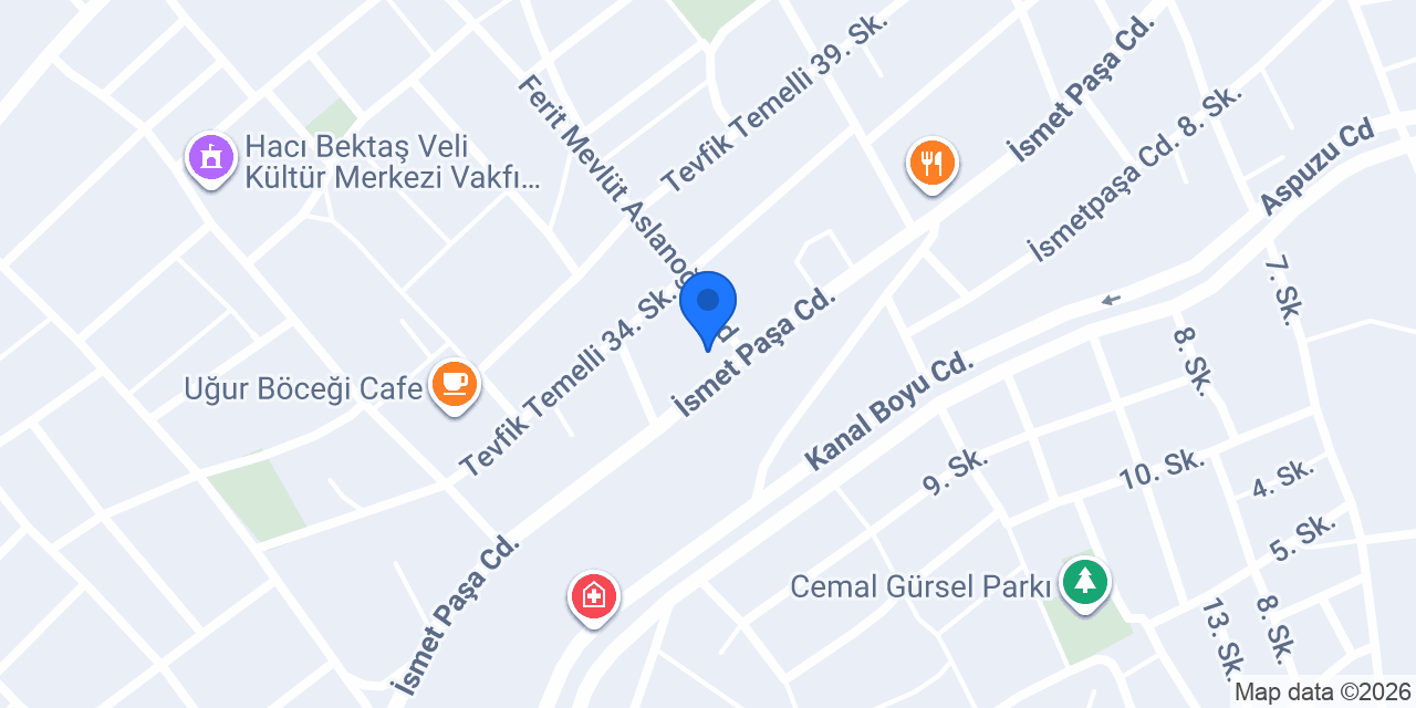 Malatya Birlik taksi konumu