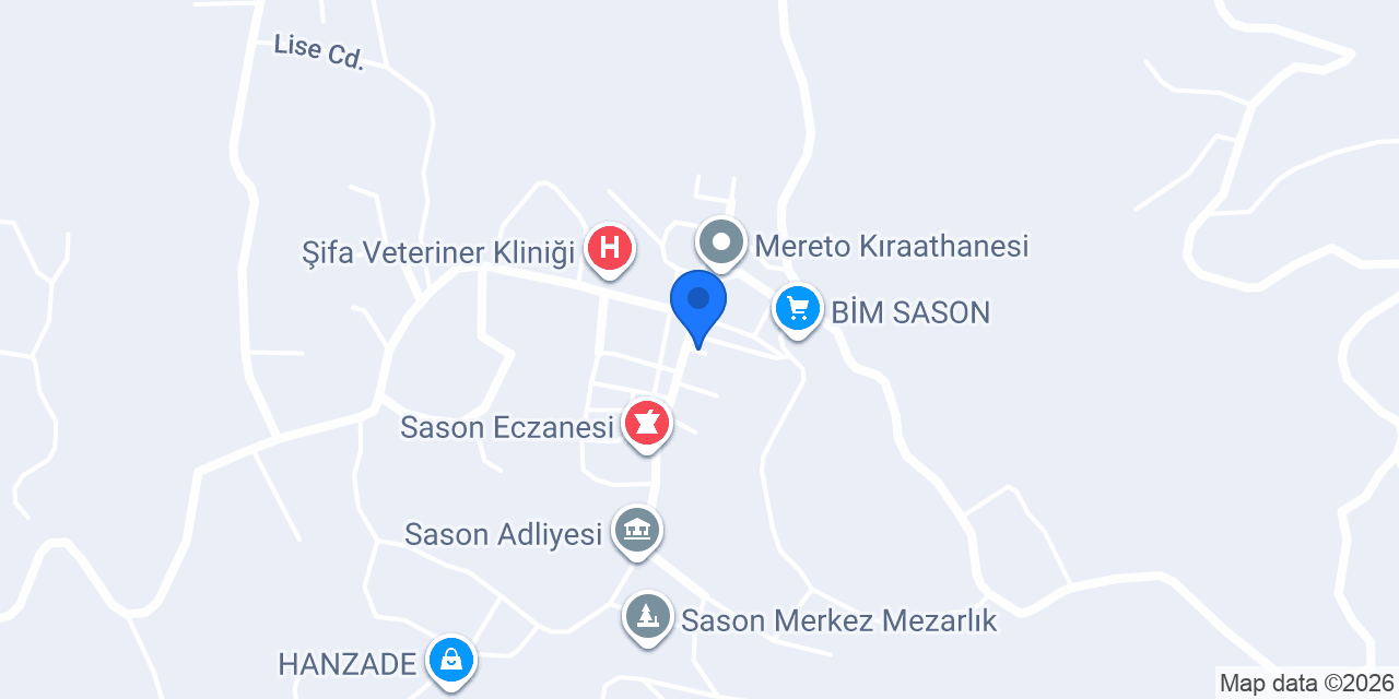 SASON BURADA konumu