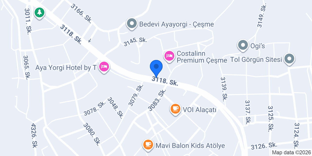 ID Çeşme Villaları konumu