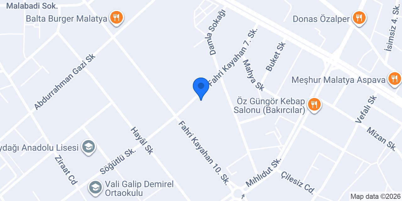 ÖZ-GÜL TERZİHANESİ konumu