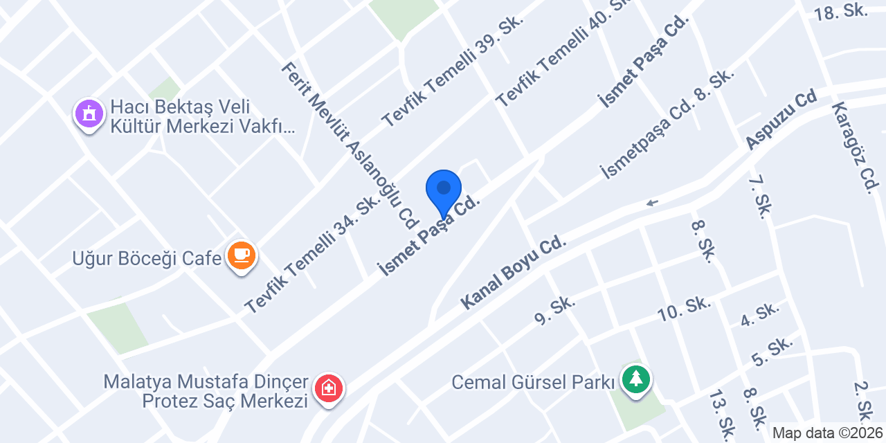 Aslanlar Halı Mobilya konumu