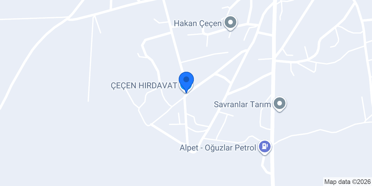 ÇEÇEN HIRDAVAT konumu