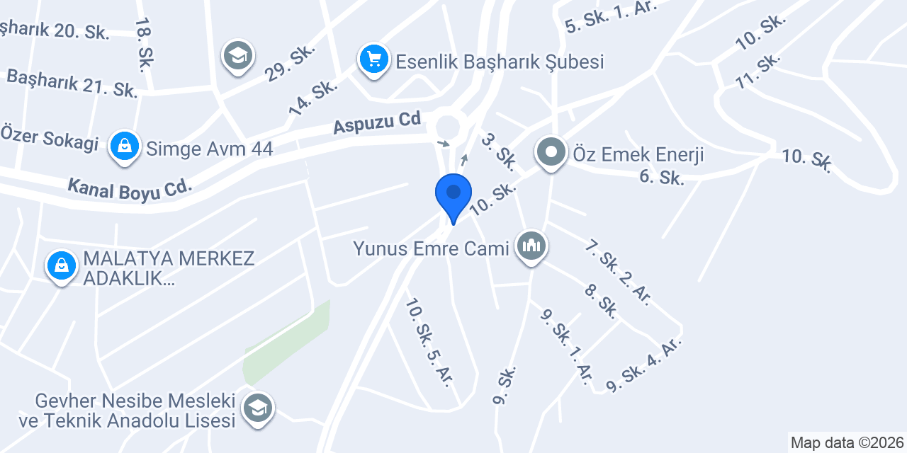 Anadolu Tekno Gida konumu