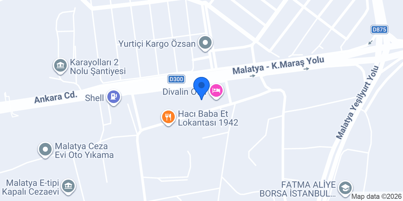 Enza Home | Malatya konumu