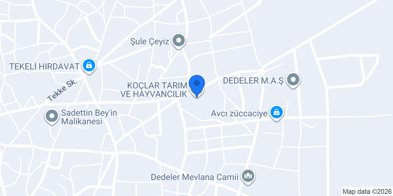 KOÇLAR TARIM VE HAYVANCILIK konumu