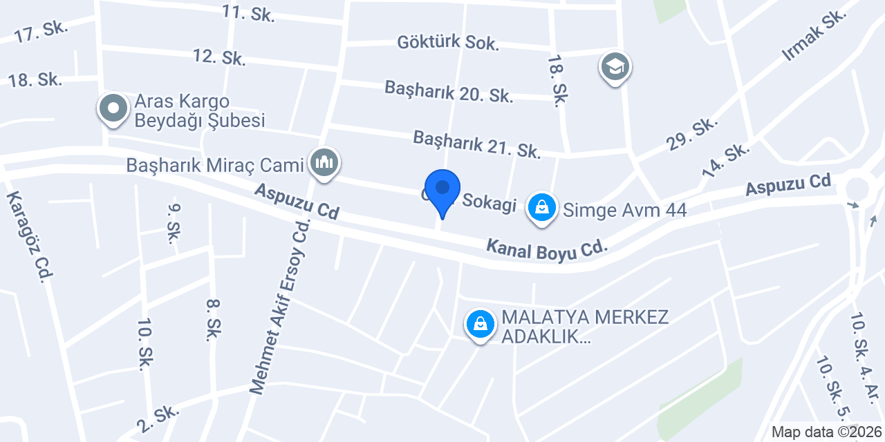 ÖZCEYHAN MALATYA konumu