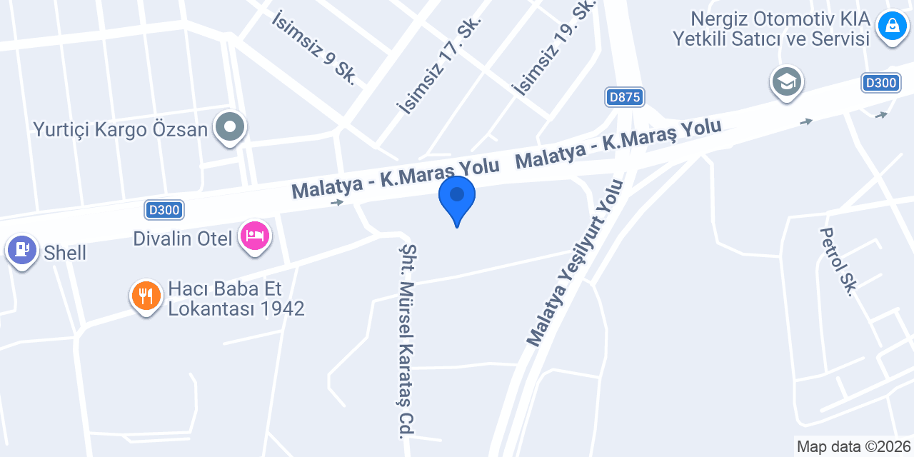 Malatya Avukat Gonca YAVUZ konumu