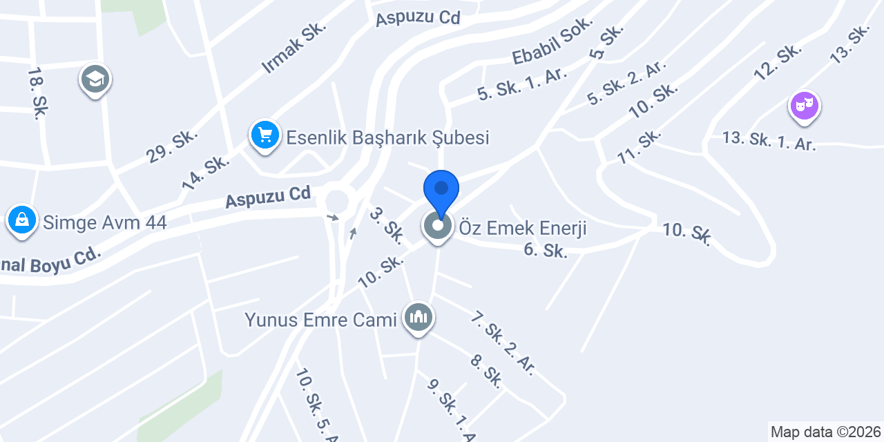 Stüdyo Bebek konumu