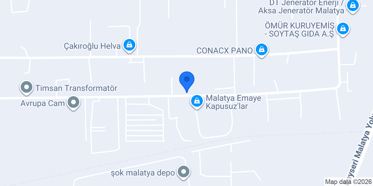 Günaylar Tarım Makinaları konumu