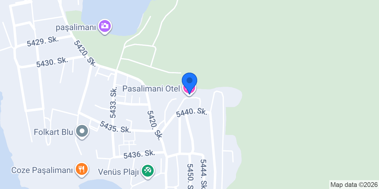 Pasalimani Otel konumu