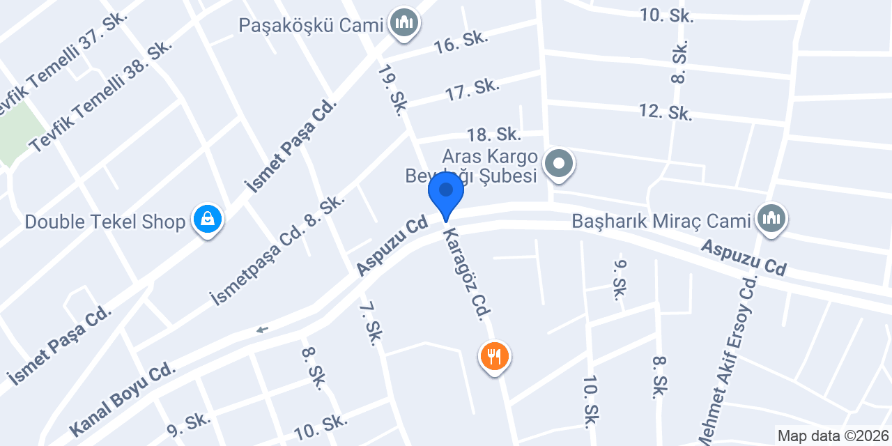 Ahsen gıda konumu