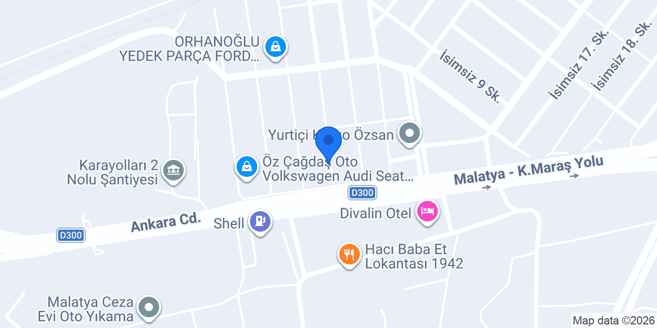 Divan Halı Yıkama Fabrikası konumu