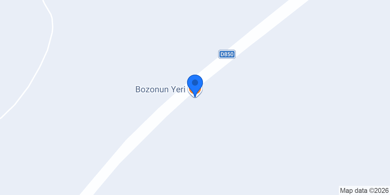 Bozonun Yeri konumu