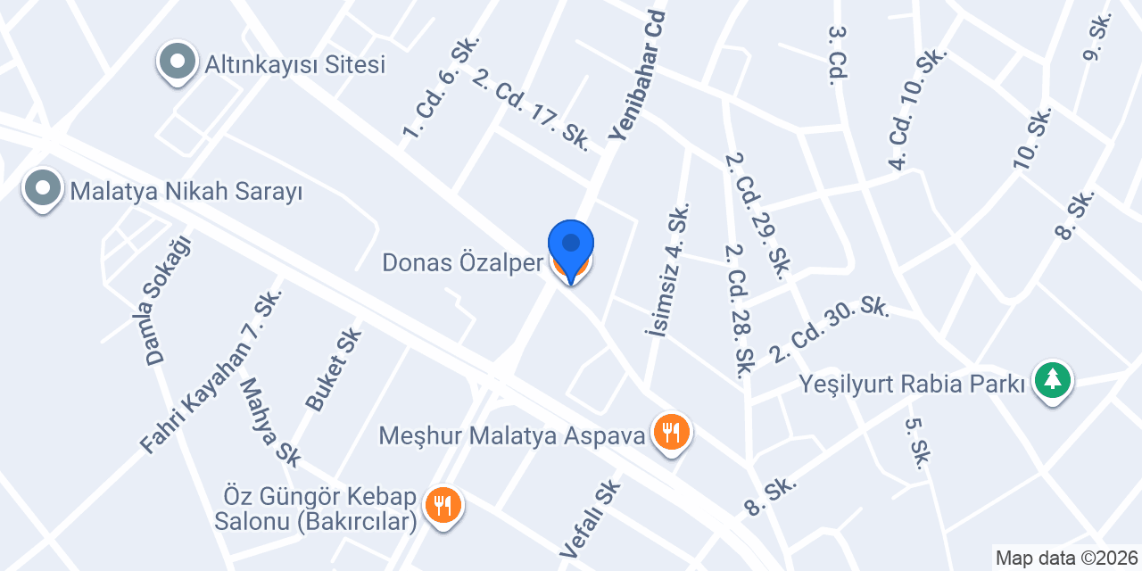 Donas Özalper konumu