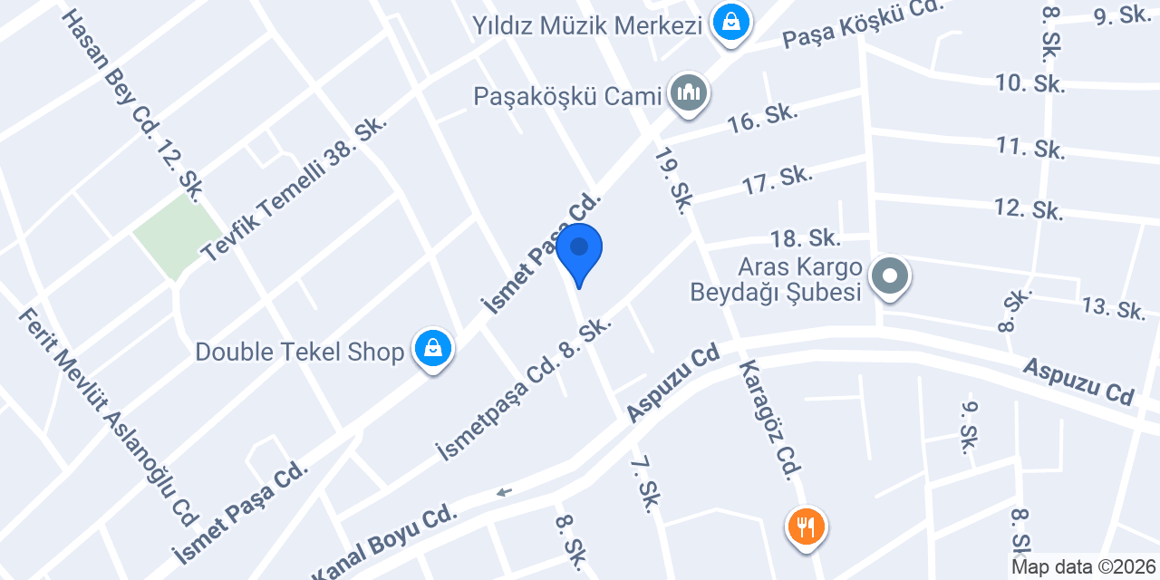 Özel Seçkin Çağdaş Kişisel Gelişim Kursu konumu
