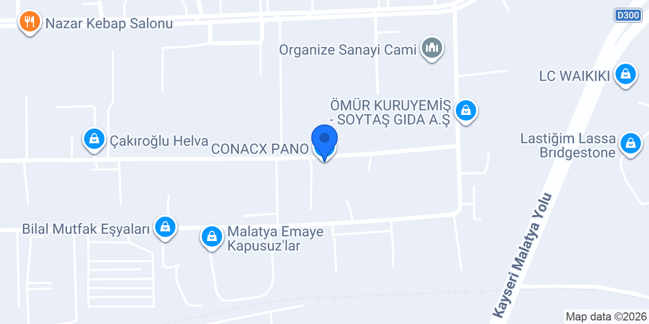 CONACX PANO konumu