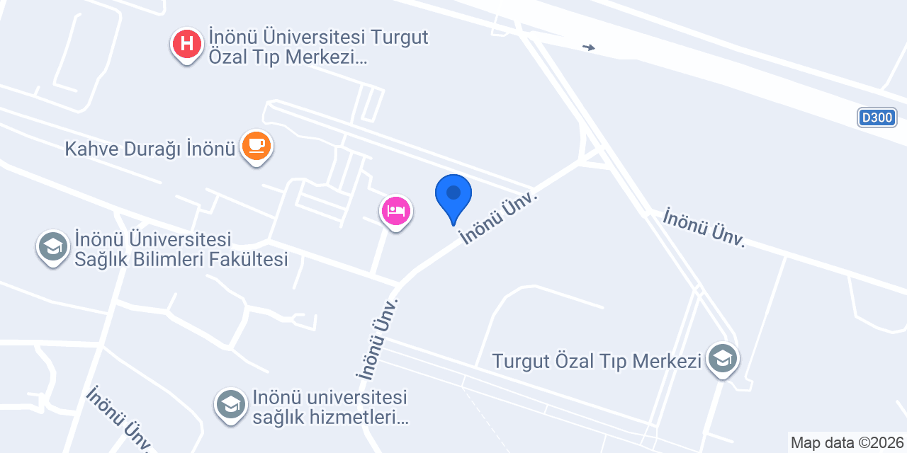 Çiğköftem İnönü Üniversitesi Avm konumu