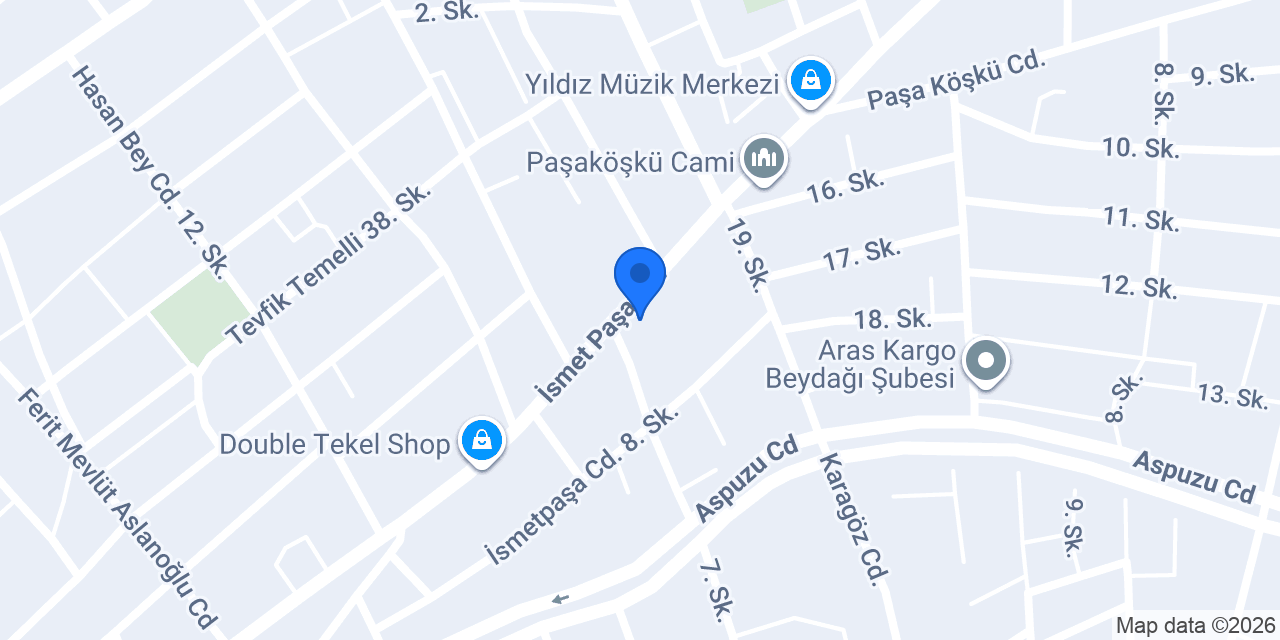 KUZEY ET konumu