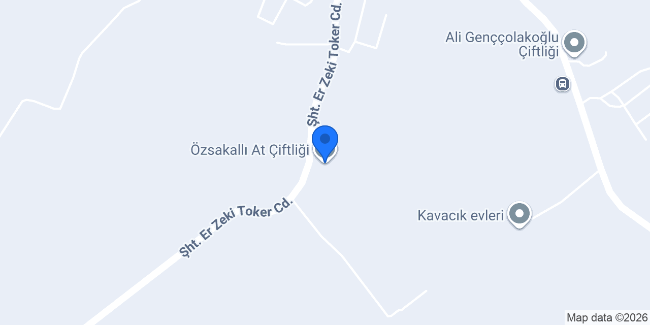 Özsakallı At Çiftliği konumu