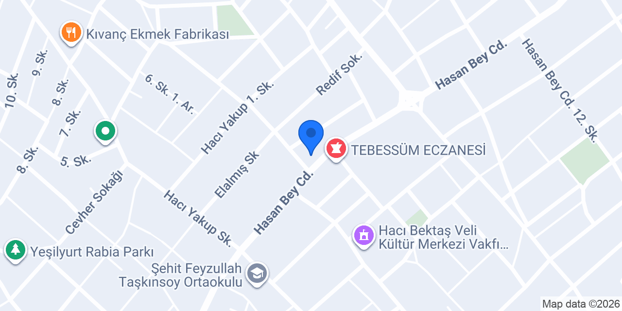Çağlayan sıhhi tesisat konumu