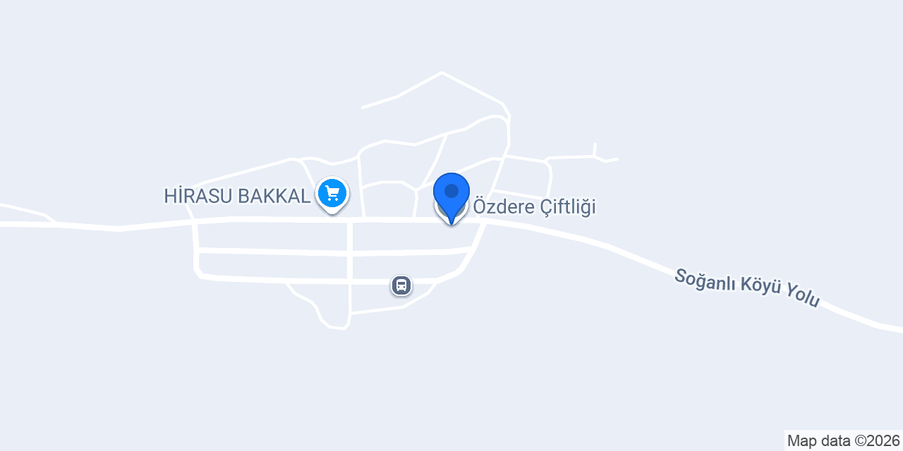 Özdere Çiftliği konumu