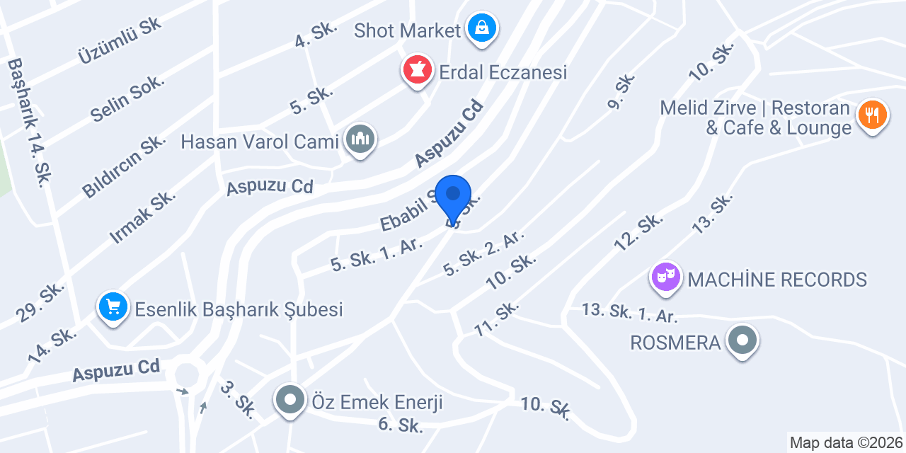 Karaca Kömür konumu