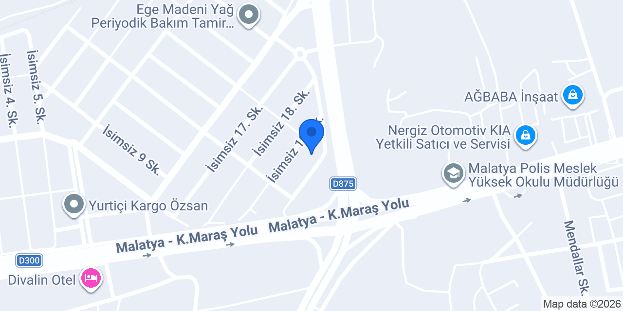 METSAR İnşaat Taahhüt Tic.Ltd.Şti. konumu