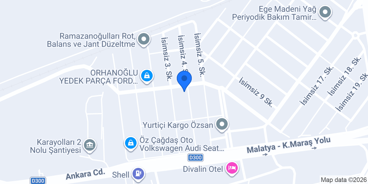 Doğu Turbo konumu