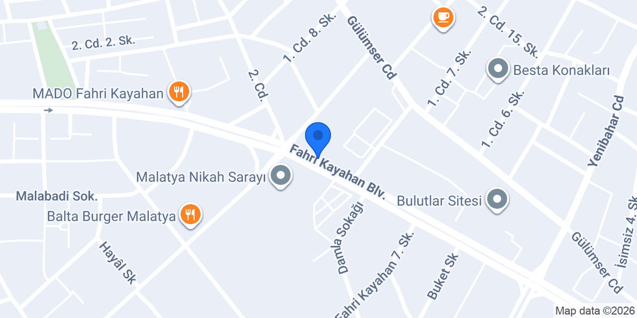 Eyüp Dilek Sürücü Kursu konumu