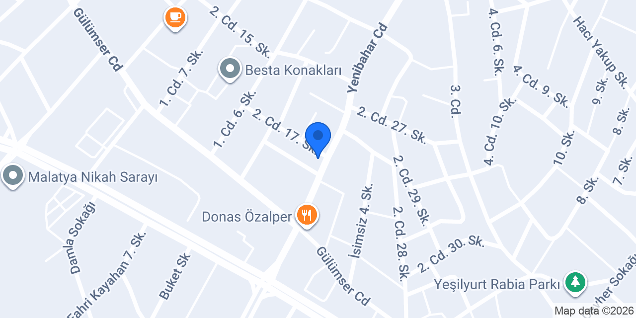 Diş Hekimi Yalçın Tosun konumu