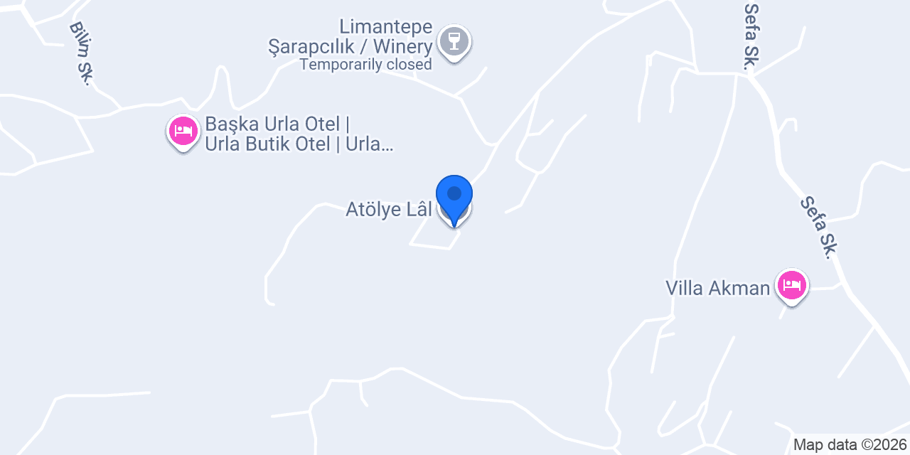 Atölye Lâl konumu
