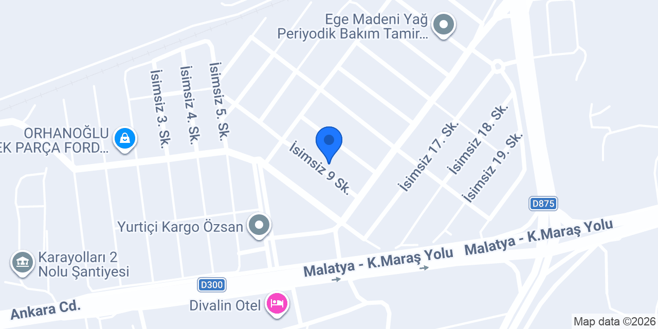 Reha İş Makinaları konumu