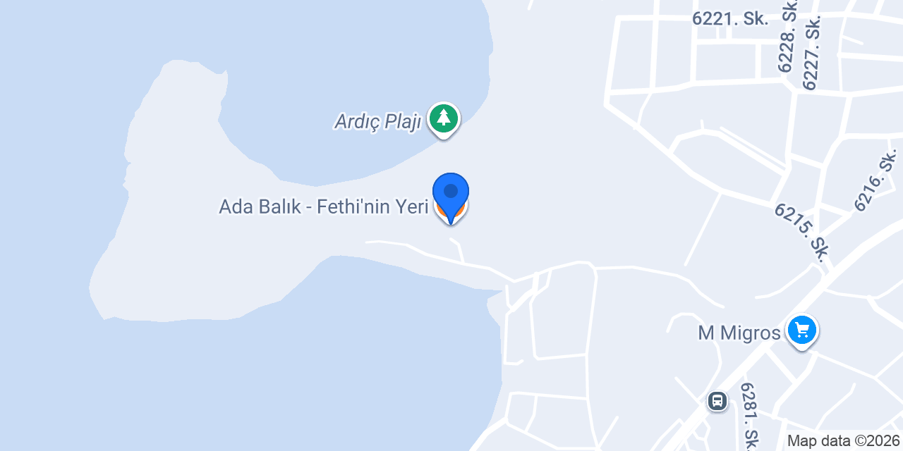 Ada Balık - Fethi'nin Yeri konumu