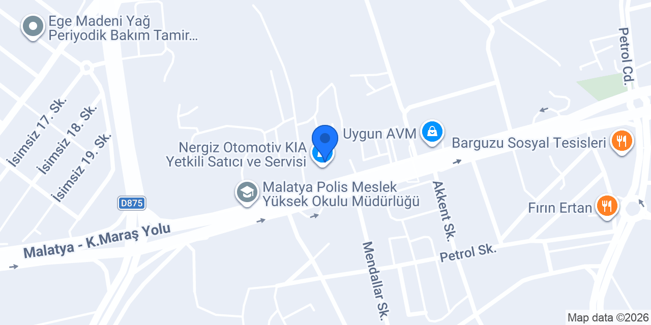 Praticar Malatya Şehir Araç Kiralama konumu