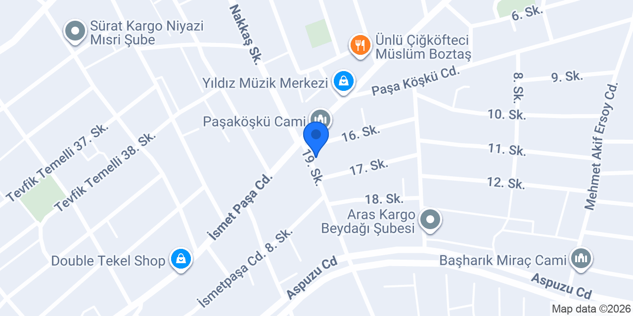Mat Cebir Kişisel Gelişim Kursu konumu