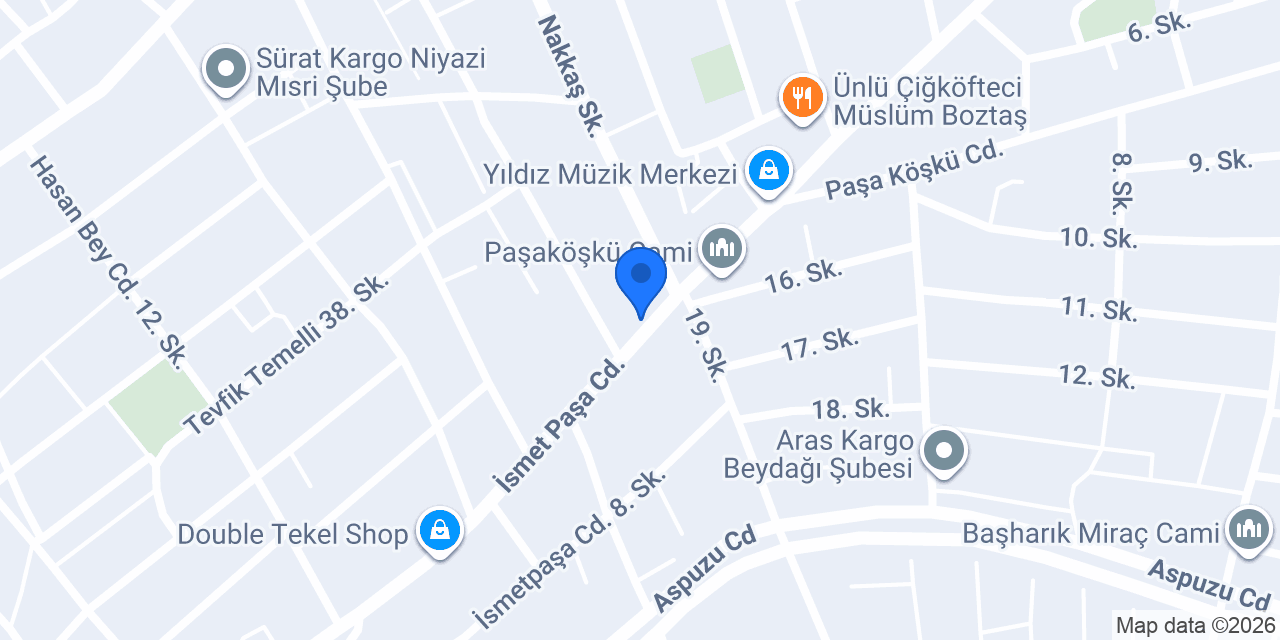 Malatya Döner X konumu