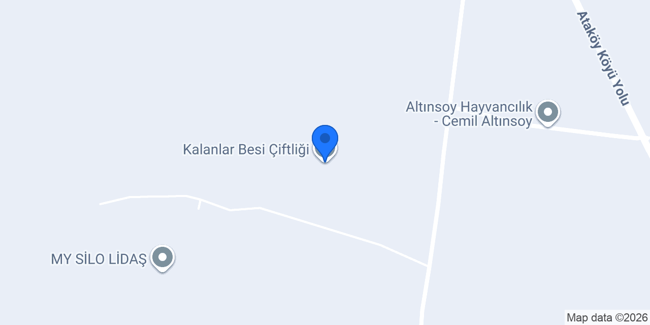 Kalanlar Besi Çiftliği konumu