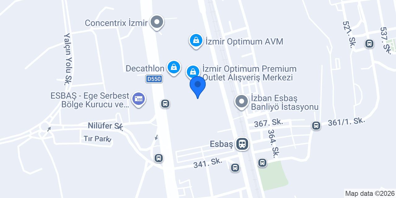 Emo Optik Optimum AVM konumu