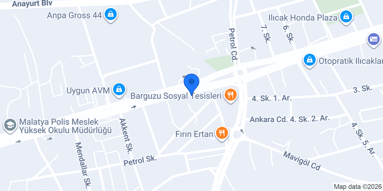 MEYDAN PETROL konumu
