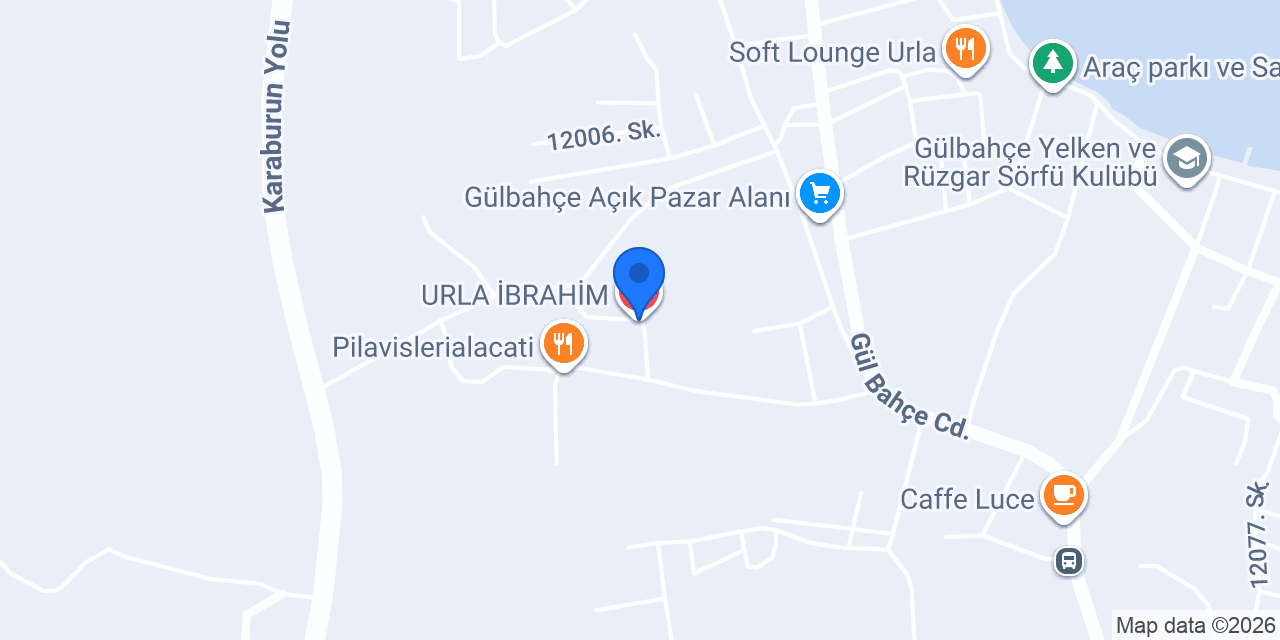 URLA İBRAHİM konumu