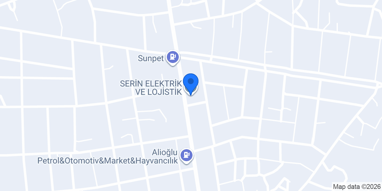 SERİN ELEKTRİK VE LOJİSTİK konumu
